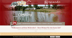 Desktop Screenshot of mohrenhof-franken.de